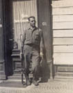 [GI with Rifle in Front of Shop in Passau, Germany]