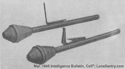 [The Panzerfaust 30 (top) and Panzerfaust 60 (bottom).]