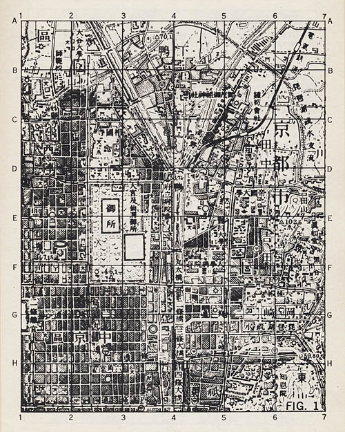 [Figure 1: City Map (Kyoto)]