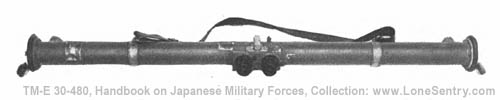 [Figure 297. One meter base stereoscopic range finder. The reticle of this instrument is graduated from 250 to 6,000 (presumed to be meters). Markings indicate an 8 X magnification, a 4.5° vertical and 5° horizontal field of view.]