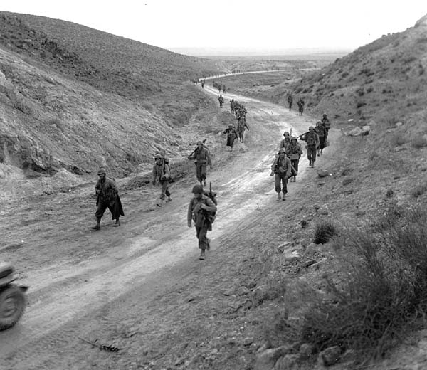 Kasserine Pass - 1st Infantry Division